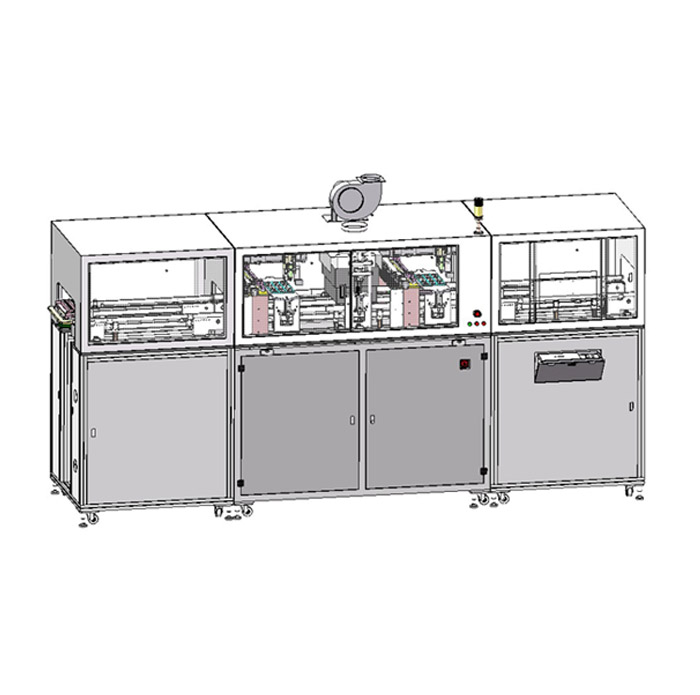 自動(dòng)UV點(diǎn)膠+UV固化+氣密性測(cè)試整合